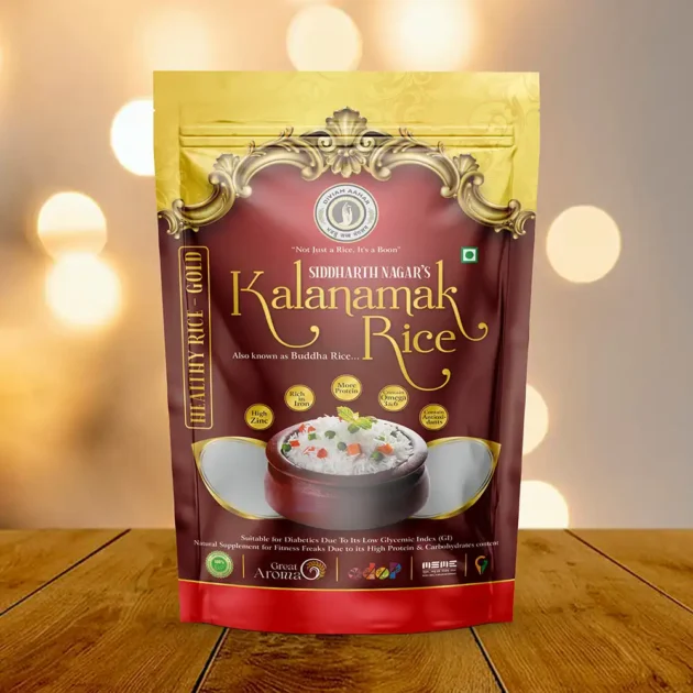 Kalanamak Rice Gold 900g (Front)