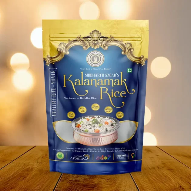 Kalanamak Rice Silver 900g (Front)